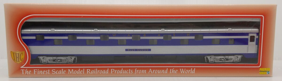 IHC 47976 HO Scale Wabash 'Blue Cloud' Corrugated Side Sleeper Car