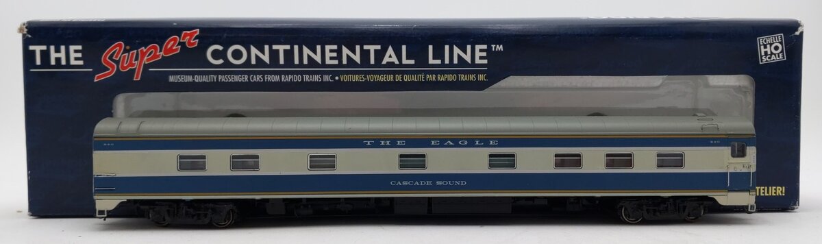 Rapido Trains 104100 HO Missouri Pacific Eagle "Cascade Sound" 10-5 Sleeper Car