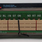 Lionel 6-16371 O Gauge Burlington Northern I-Beam Flat Car #16371 w/Wood Load NIB