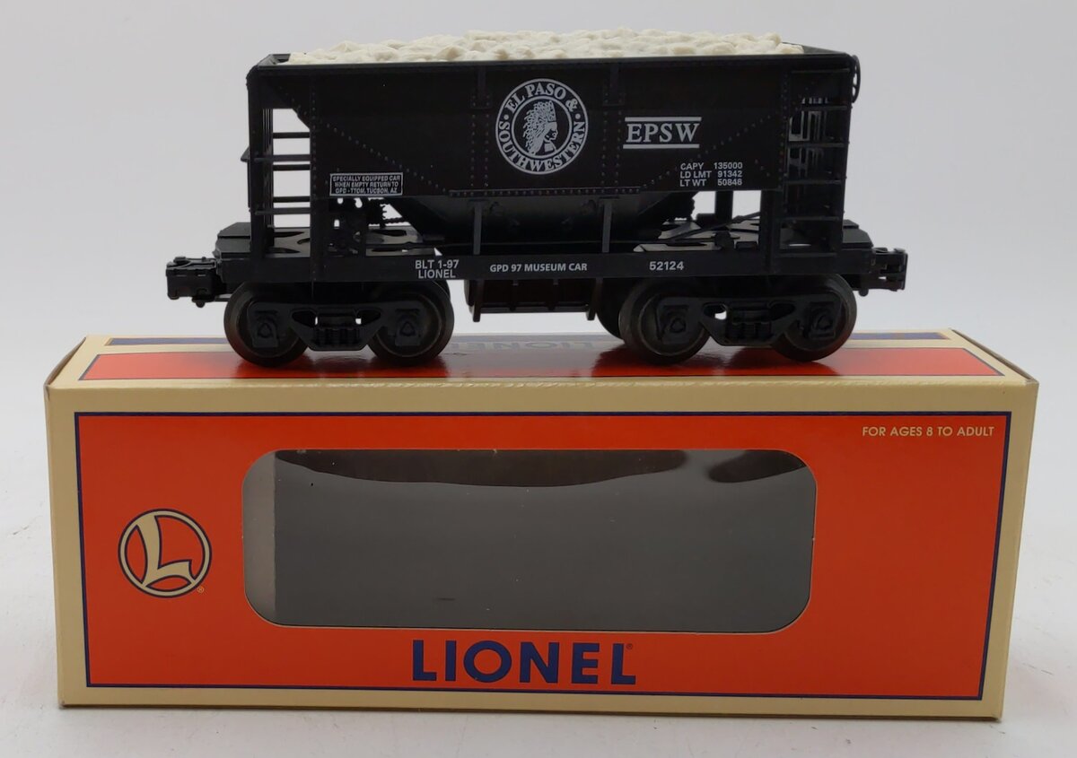 Lionel 6-52124 O Gauge TTOM-1997 ESPW Ore Car w/Ore Load LN/Box