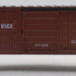 Lionel 6-15001 O Seaboard Waffle-Side Boxcar