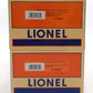 Lionel 6-15319 O Gauge Santa Fe Surfliner Passenger (Set of 2) NIB