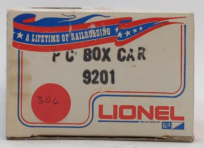 Lionel 6-9201 O Gauge Penn Central Boxcar LN/Box