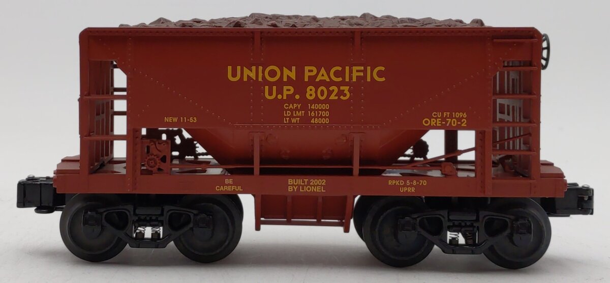 Lionel 6-17804 O Union Pacific Ore Car w/Ore Load #8023 LN/Box