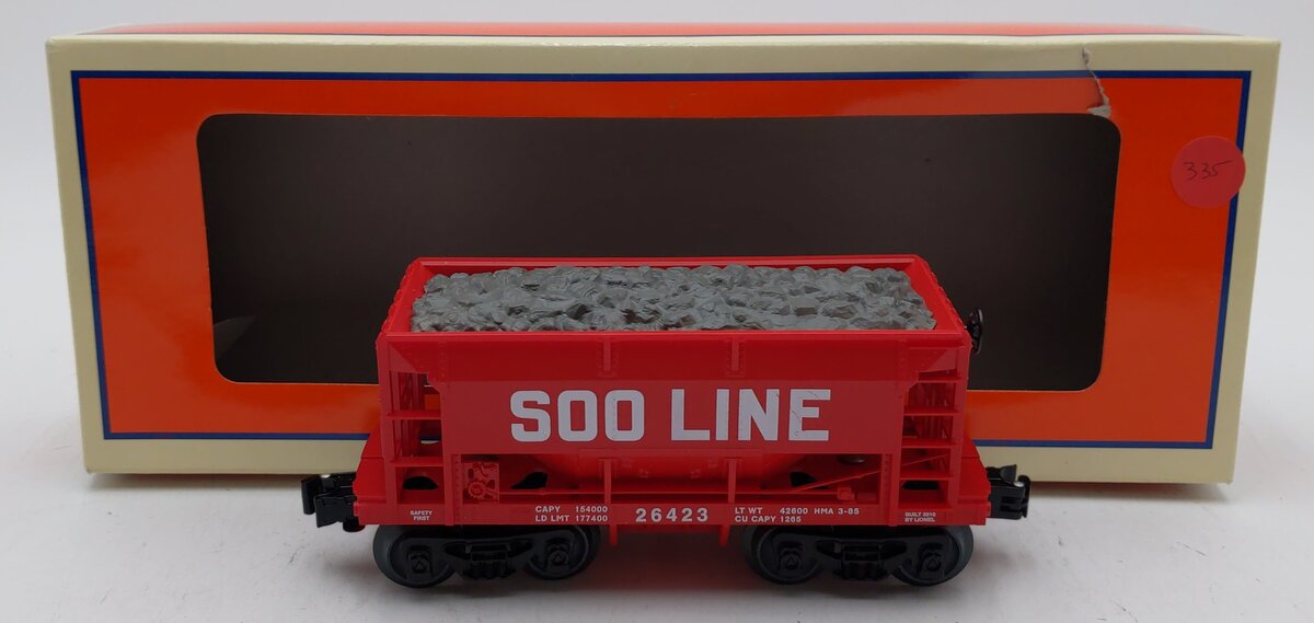 Lionel 6-26423 O Gauge Soo Line Ore Car #26423