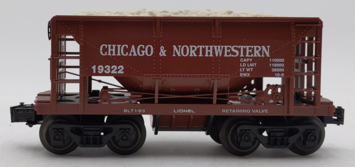 Lionel 6-19322 O Gauge Chicago & North Western Ore Car with Ore Load LN/Box