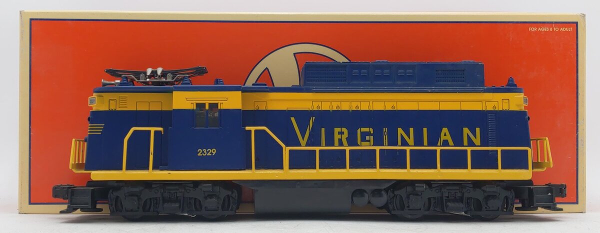 Lionel 6-18315 O Gauge Virginian E33 Rectifier Electric Locomotive #2329 LN/Box