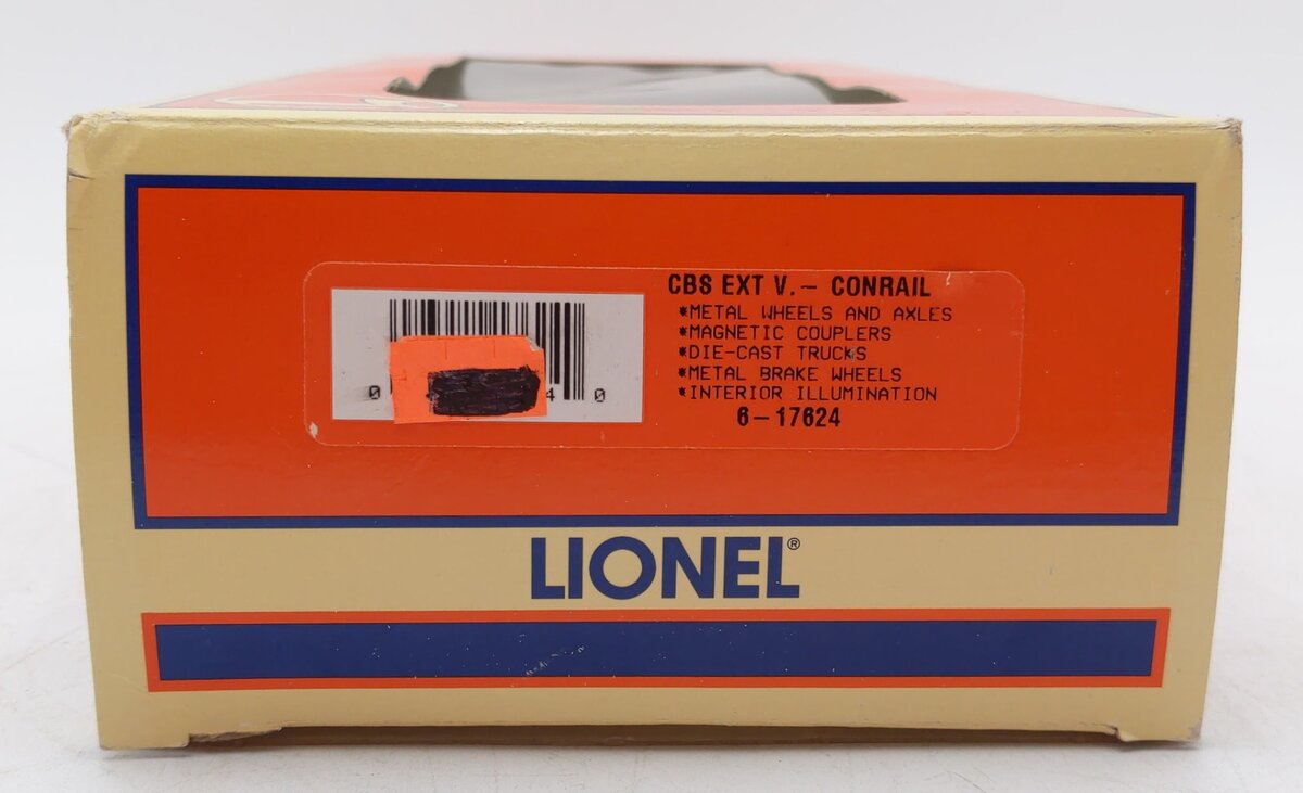 Lionel 6-17624 O Conrail Extended Vision Caboose #22133 EX/Box