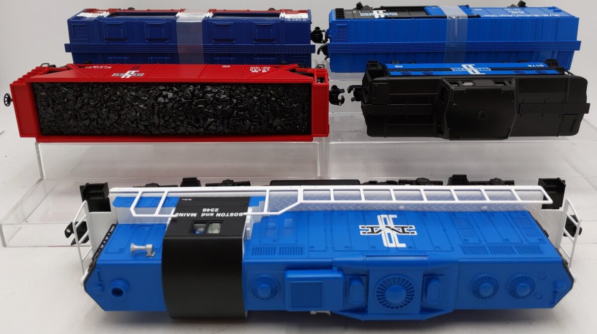 Lionel 6-81021 Boston & Maine Paul Revere GP-9 O Gauge Diesel Freight Train Set LN/Box