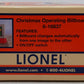 Lionel 6-16837 O Gauge Christmas Operating Billboard LN/Box