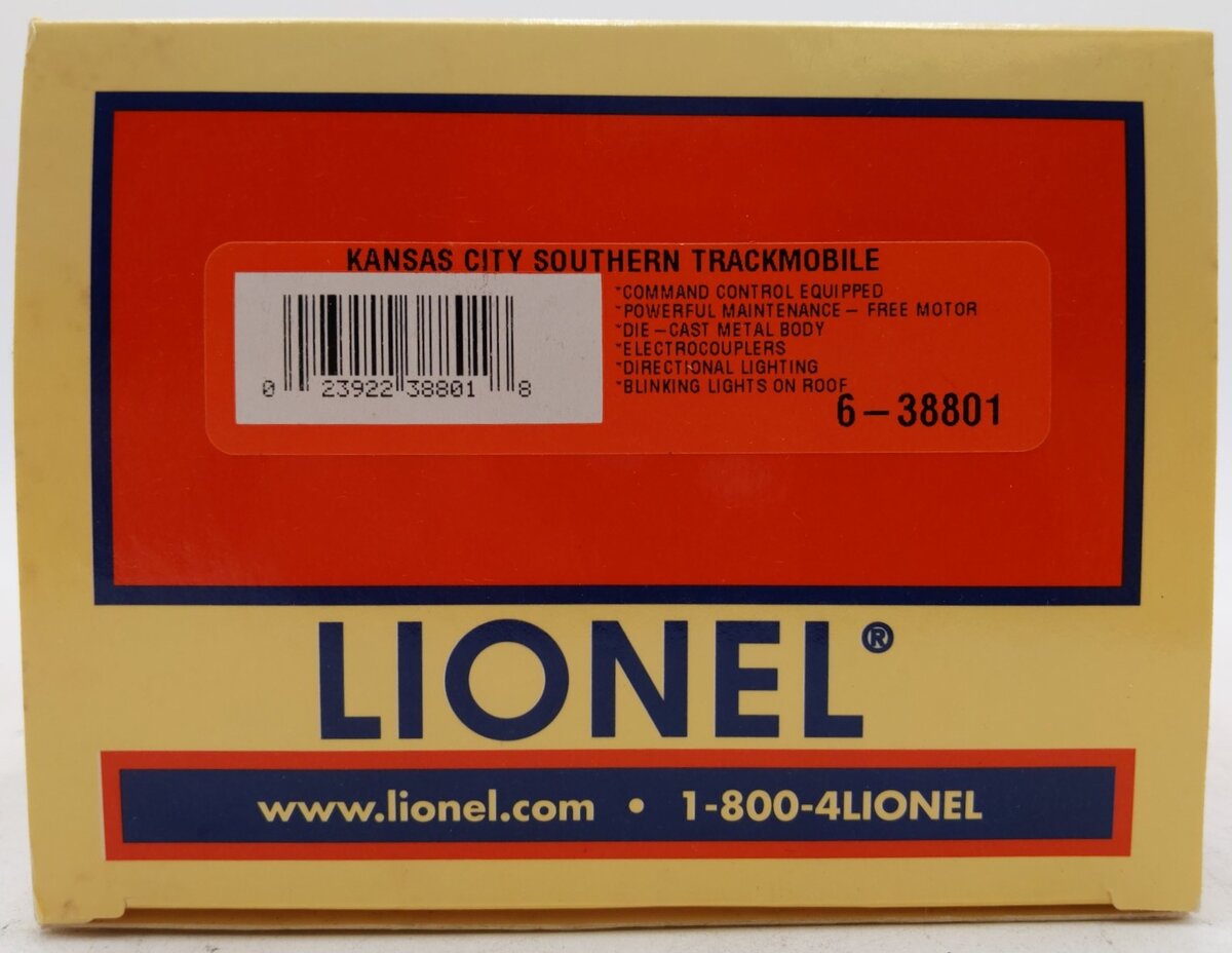 Lionel 6-38801 O KCS Trackmobile