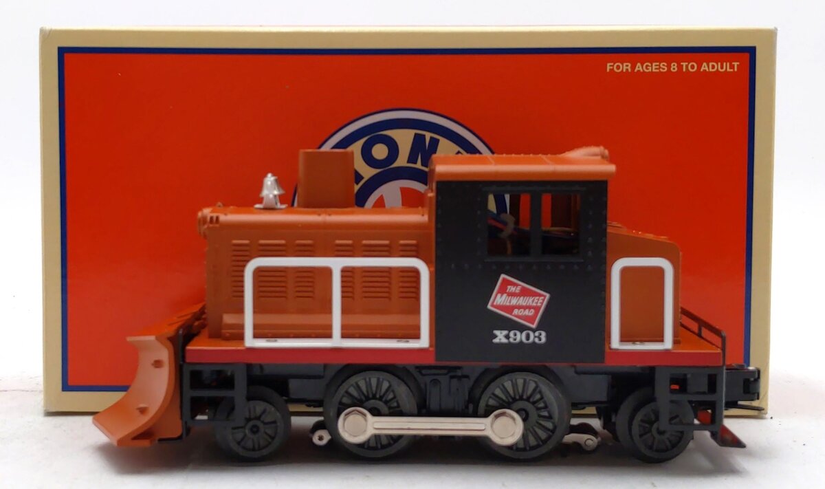 Lionel 6-28413 O Gauge Milwaukee Road Snowplow #X903