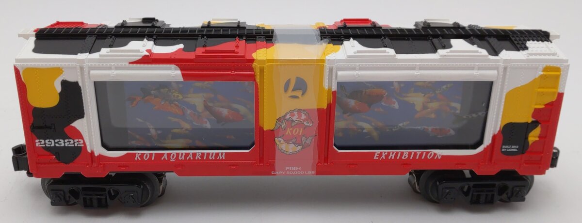 Lionel 6-29322 O Gauge Koi Aquarium Car #29322