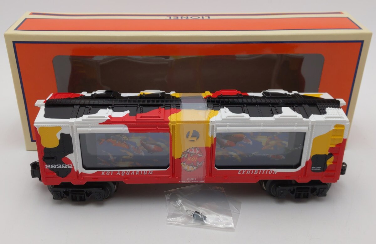 Lionel 6-29322 O Gauge Koi Aquarium Car #29322