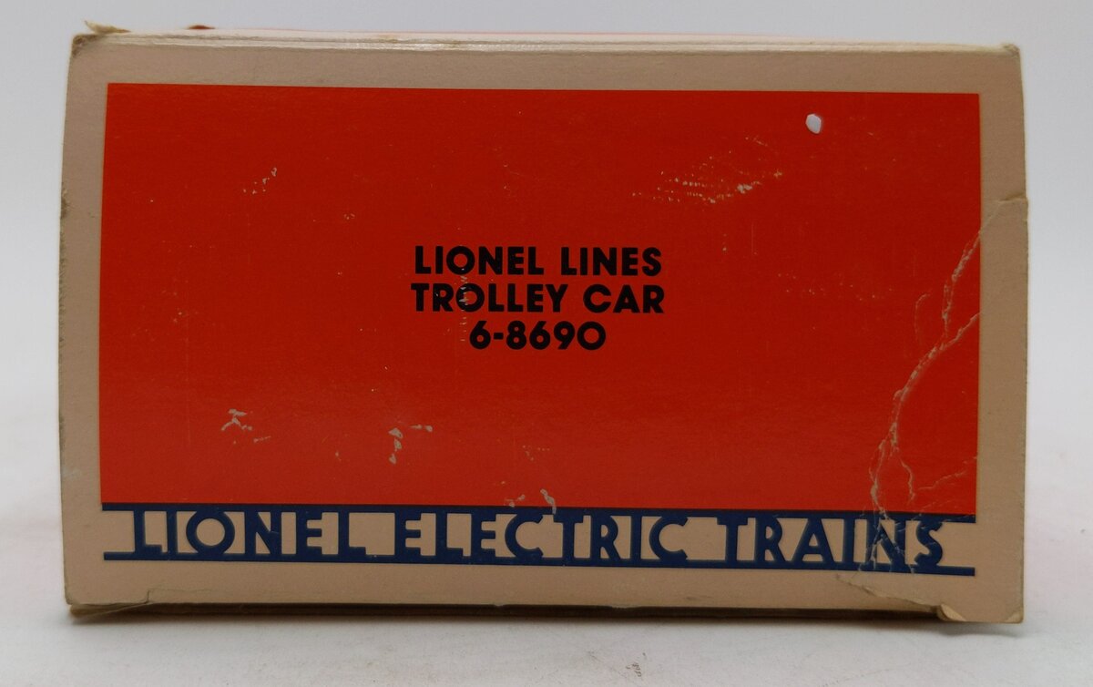 Lionel 6-8690 O Gauge Lionel Lines Trolley Car VG/Box