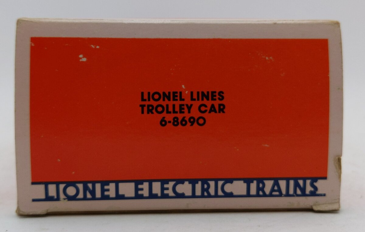 Lionel 6-8690 O Gauge Lionel Lines Trolley Car VG/Box