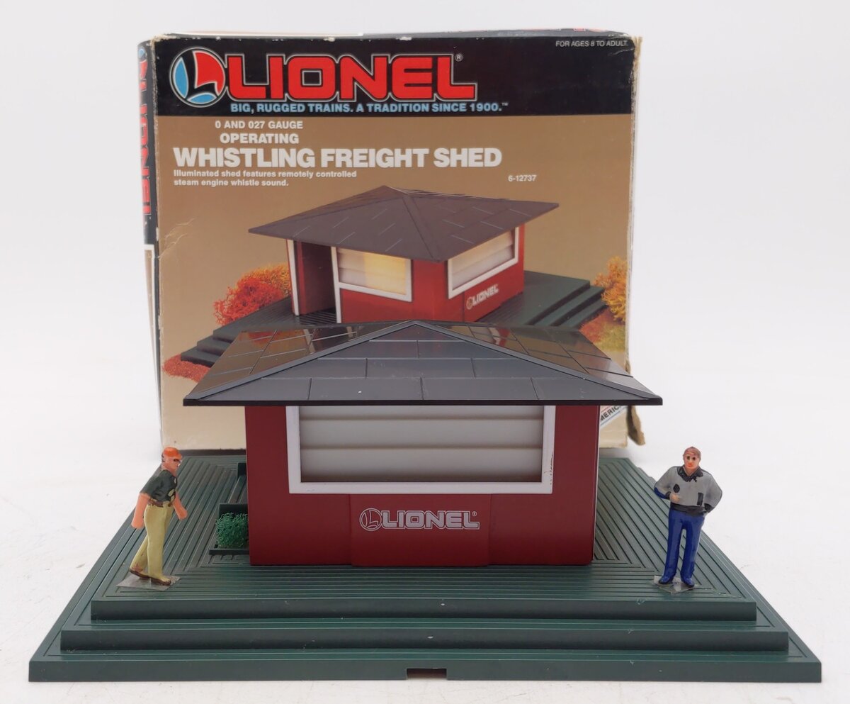 Lionel 6-12737 O Operating Whistling Freight Shed