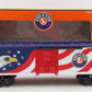 Lionel 6-36758 O Gauge Patriotic Lighted Box Car LN/Box