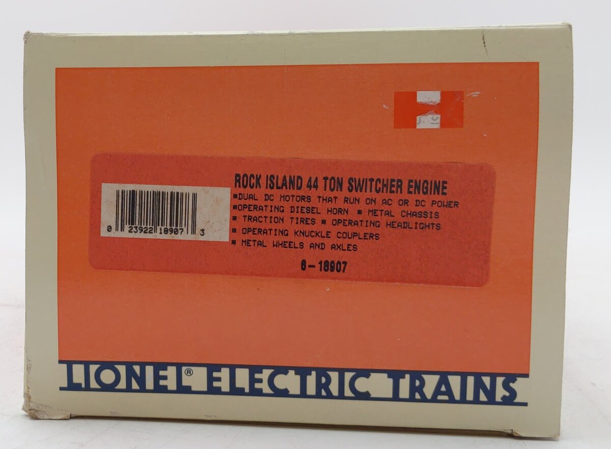 Lionel 6-18907 O Gauge Rock Island 44 Ton Powered Diesel Locomotive #371 LN/Box