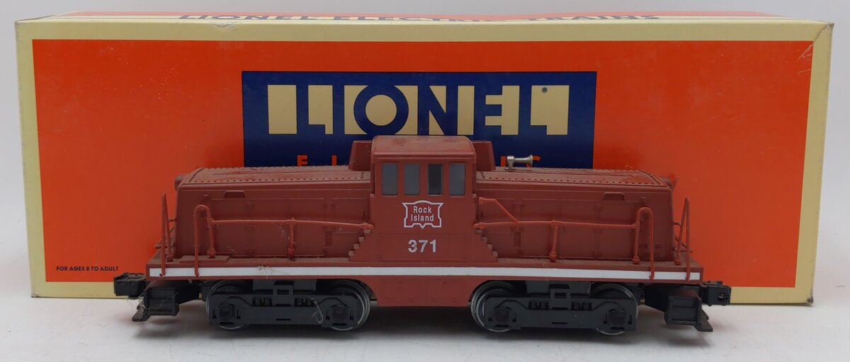 Lionel 6-18907 O Gauge Rock Island 44 Ton Powered Diesel Locomotive #371 LN/Box