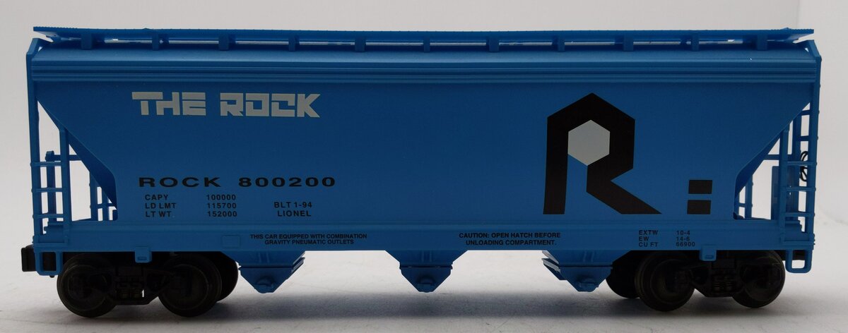Lionel 6-17122 O Gauge Rock Island 3-Bay ACF Hopper #800200 LN/Box