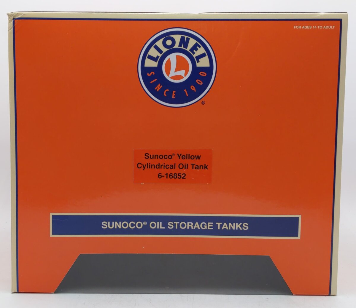 Lionel 6-16852 Sunoco Yellow Cylindrical Oil Tank