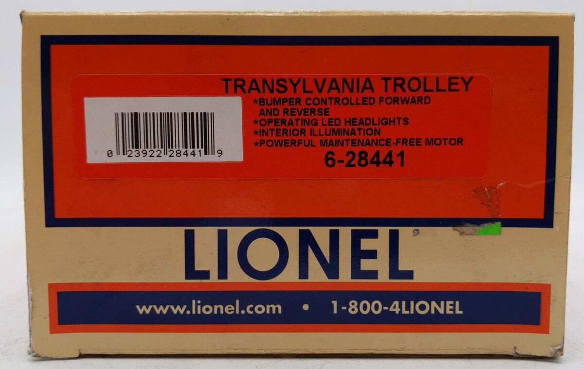 Lionel 6-28441 O Transylvania Trolley – Trainz