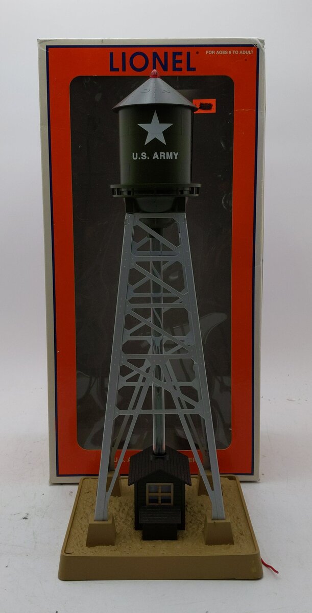 Lionel 6-14243 U.S. Army Water Tower w/Bubble Tube