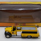 MTH 30-50035 O Scale RailKing Yellow Die-Cast Fire Truck