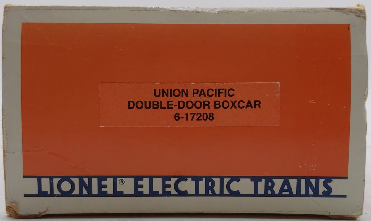 Lionel 6-17208 O Gauge Union Pacific Double Door Boxcar #17208 LN/Box
