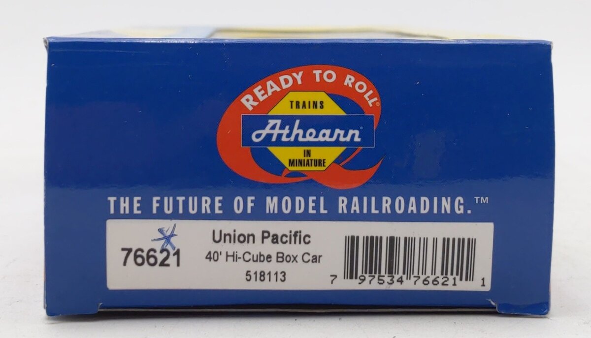 Athearn 76621 HO Scale Union Pacific RTR 40' High Cube Box # 518113