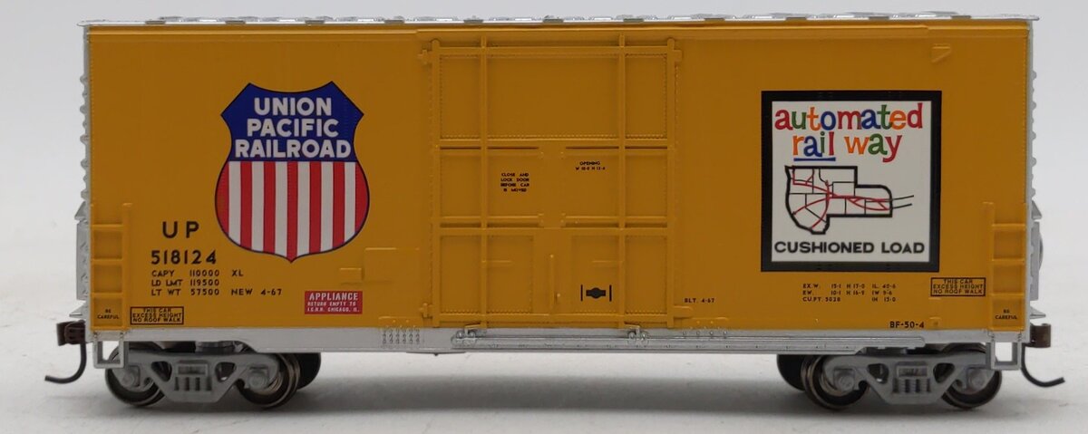Athearn 76622 HO RTR 40' High Cube Box, UP # 518124