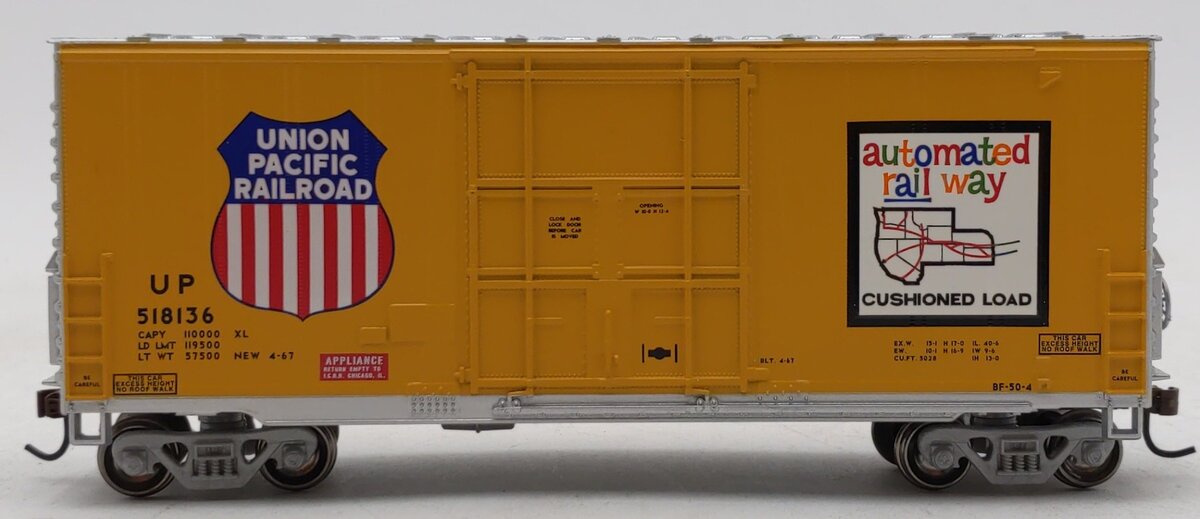 Athearn 76623 HO Union Pacific RTR 40'' High Cube Box #518136