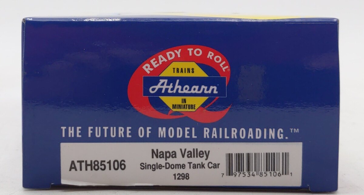 Athearn 85106 HO Napa Valley RTR Single Dome Tank #1298