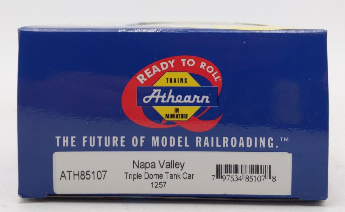 Athearn 85107 HO Scale Napa Valley RTR 3-Dome Tank Car #1257 LN/Box