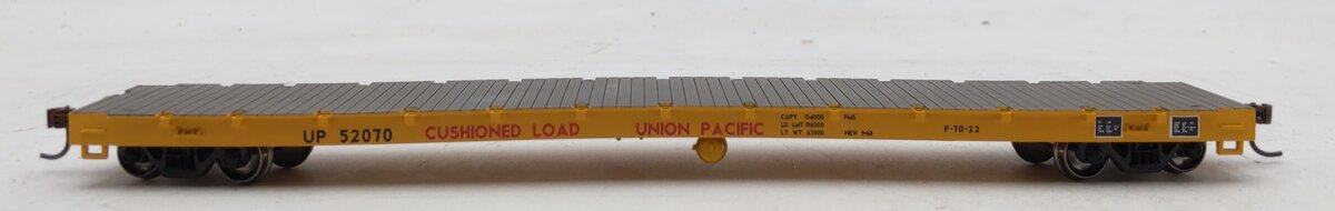 Athearn 97830 HO Scale Union Pacific 60' Flat Car #52070