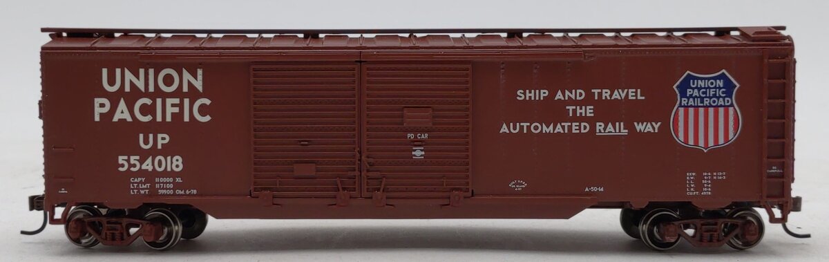 Athearn 98114 HO Union Pacific RTR 50' Double Door Box #554018