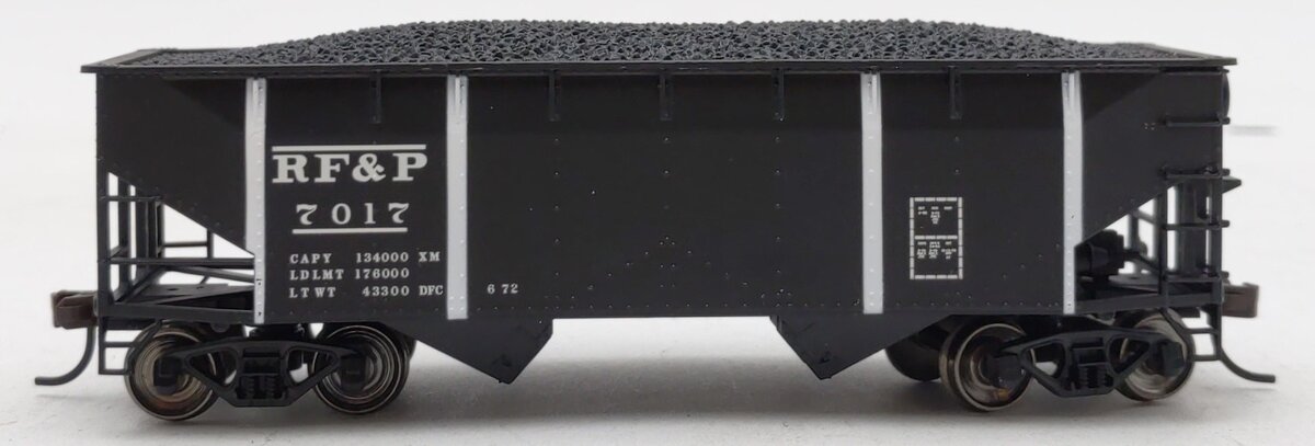 Atlas 20001498 HO RF&P 2-Bay Offset Hopper #7017