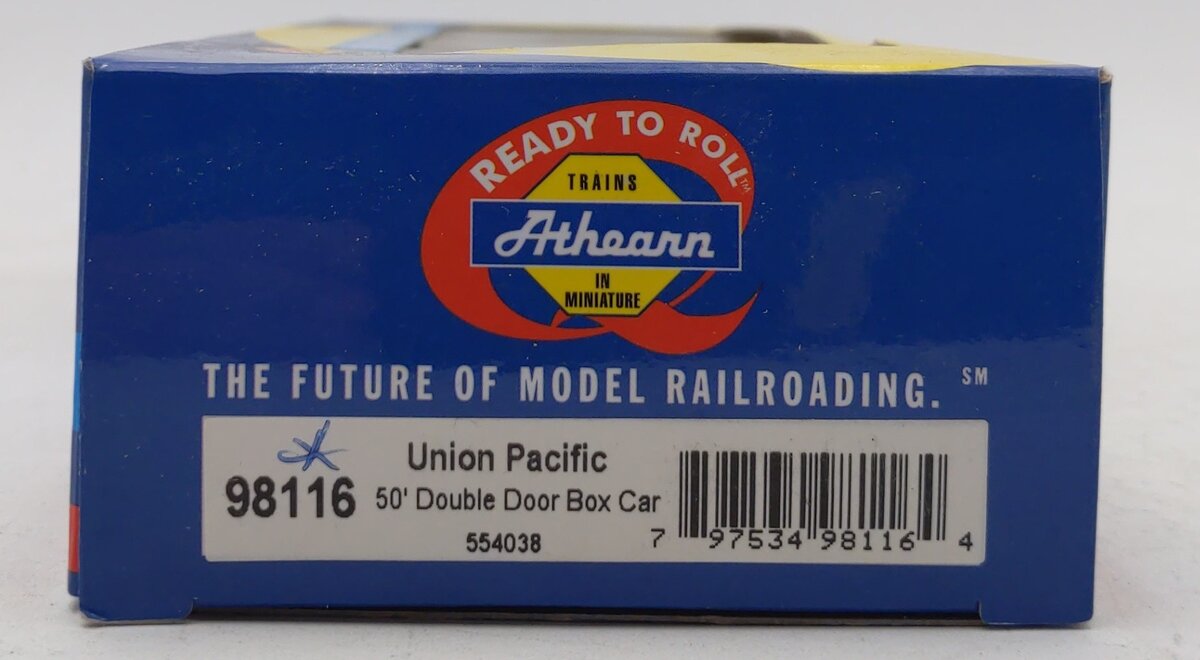 Athearn 98116 HO Scale Union Pacific 50' Dbl. Door Box Car #554038