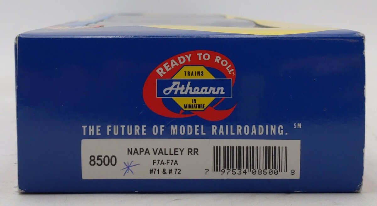 Athearn 8500 HO Scale Napa Valley F7AA Diesel Locomotive Set #71 & #72 LN/Box