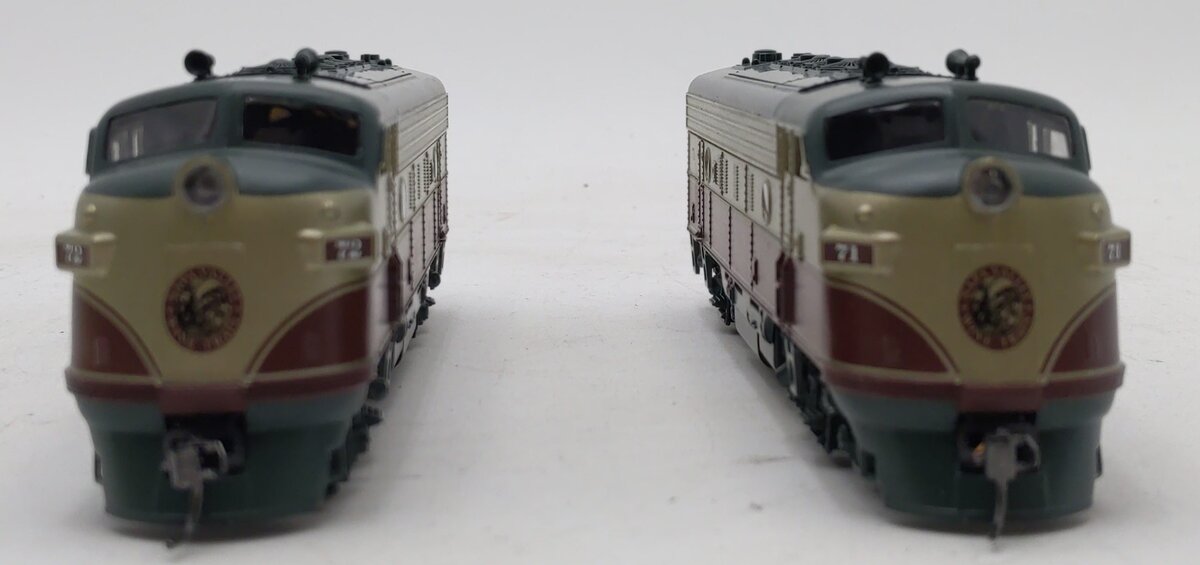Athearn 8500 HO Scale Napa Valley F7AA Diesel Locomotive Set #71 & #72 LN/Box