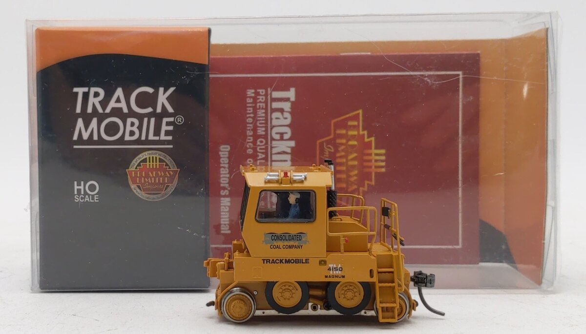 Broadway Limited 6046 HO Consolidated Coal Trackmobile™Industrial Switcher #4150