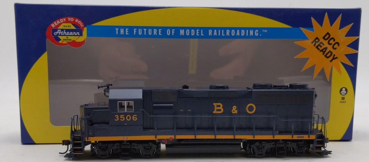 Athearn 96077 HO Scale Baltimore & Ohio EMD GP35 #3506