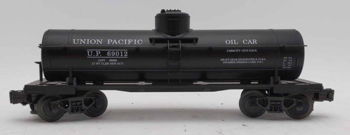 MTH 30-7309 O Gauge Union Pacific Single Dome Tank Car #69012 LN/Box