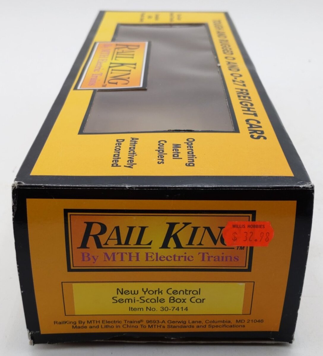 MTH 30-7414 O Gauge New York Central Boxcar #4503