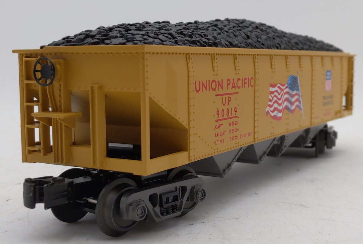 MTH 30-75638 O Union Pacific 4-Bay Hopper Car #90819