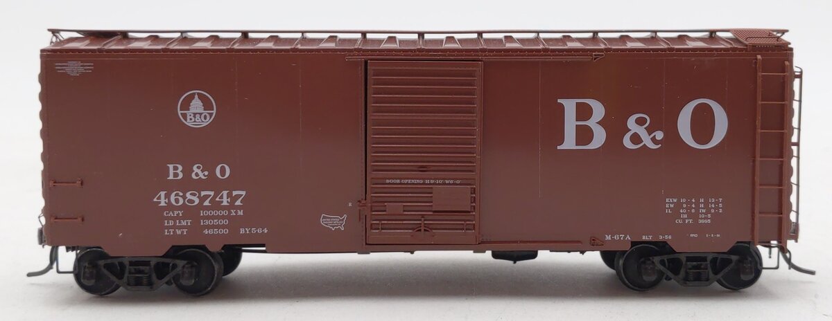 Kadee 4527 HO Baltimore & Ohio Pullman-Standard PS-1 40' Boxcar #468747