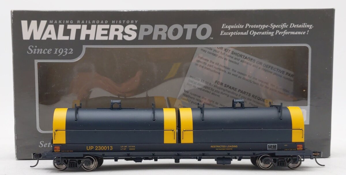Walthers 920-105210 HO Union Pacific 50' Evans Cushion Coil Car RTR #230013