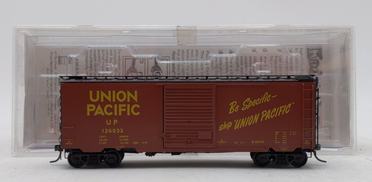 Kadee 5310 HO Union Pacific Pullman-Standard PS-1 40' Boxcar #126033