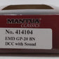 Mantua 414104 HO Burlington Northern EMD GP20 Diesel Locomotive Sound/DCC #2020